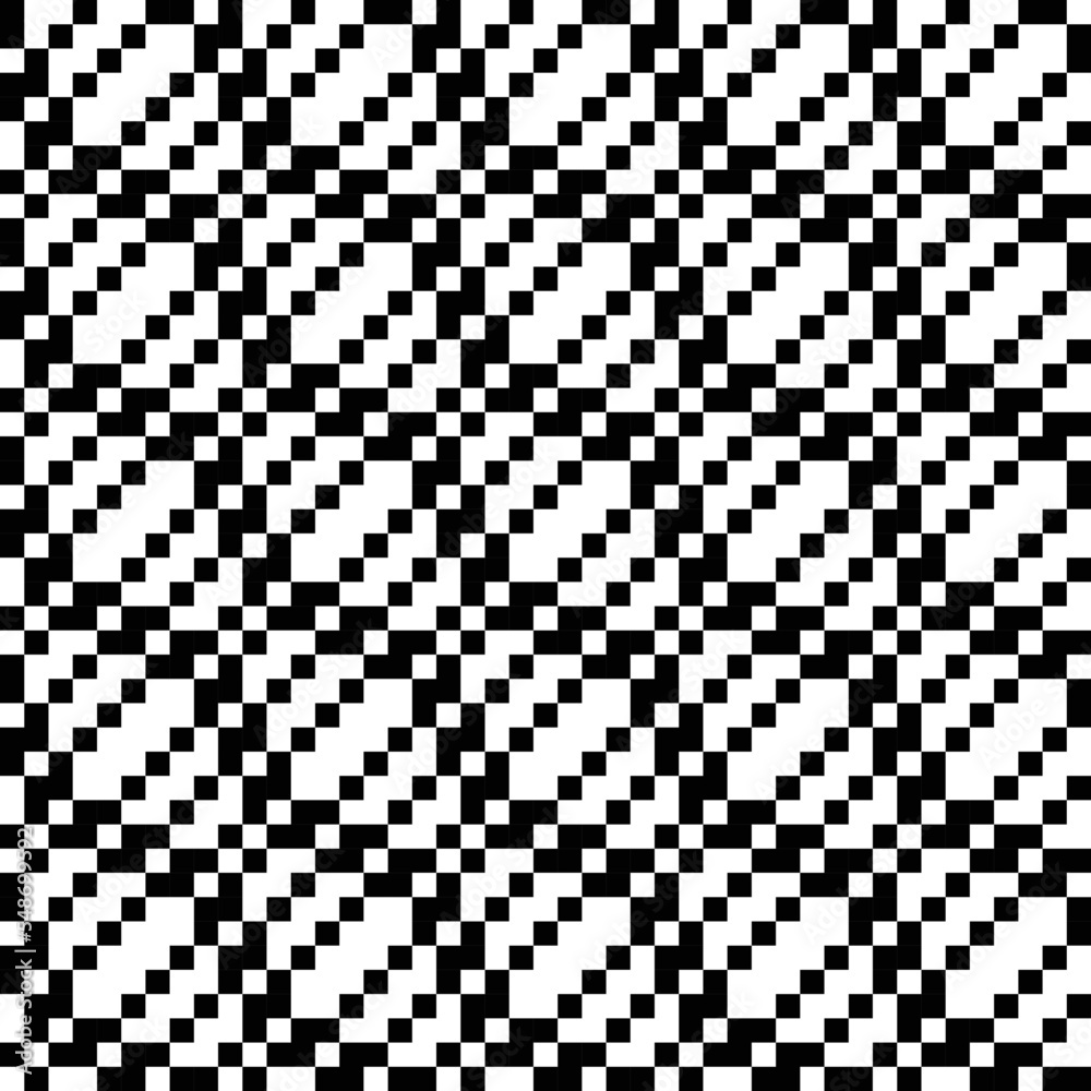 Black and white weaving seamless pattern Black and white weaving seamless pattern