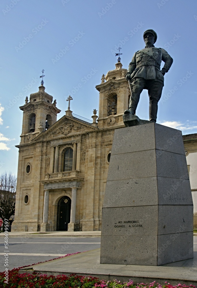 Church and Convent do populo in Braga, Norte - Portugal 
