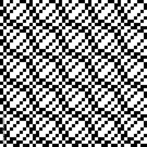 Black and white weaving seamless pattern