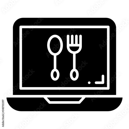 food delivery online icon