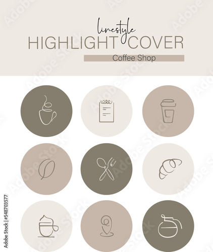 Highlight Cover Coffee Shop