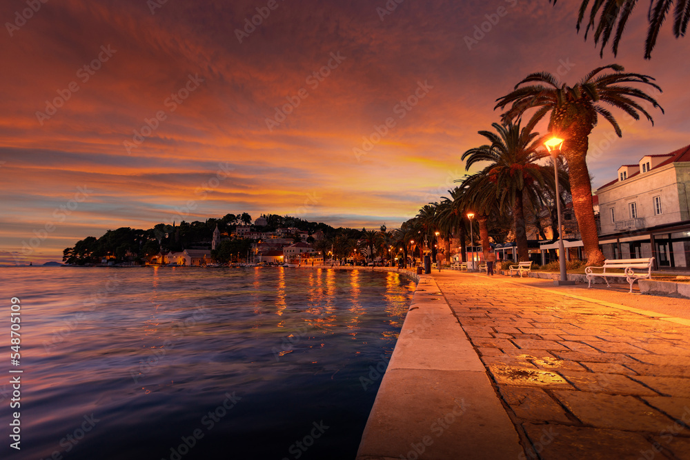 Cavtat - town in Dalmatia, Croatia.