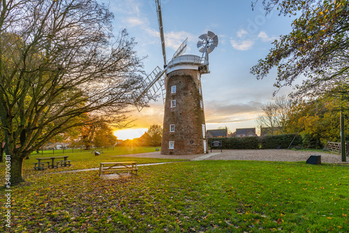 Dereham Windmill at Sunset photo