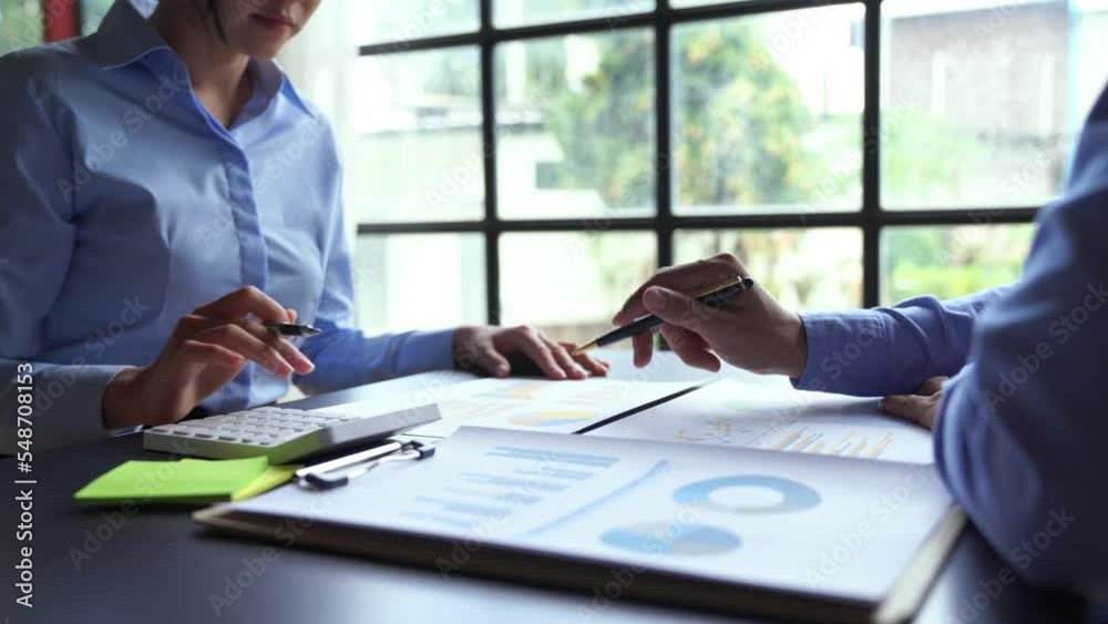 Businessman accountant using calculator and laptop for calculating finance on desk office. business financial accounting concept. Businessman accountant using calculator and laptop for calculating finance on desk office. business financial accounting concept.