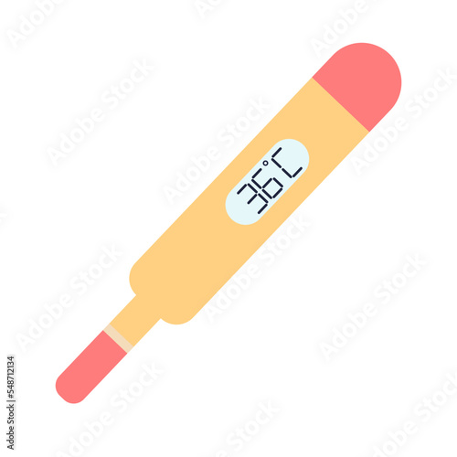 Thermometer Medical Worker Illustration