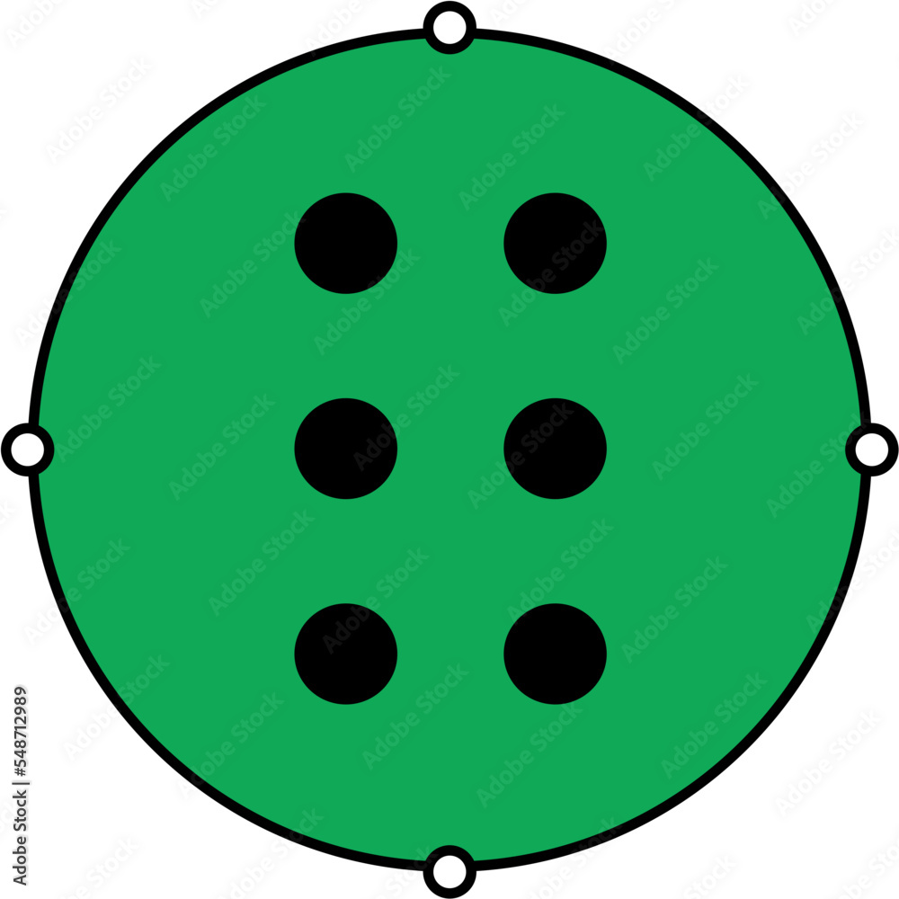 Path Pentool Geometric Sticker Outline