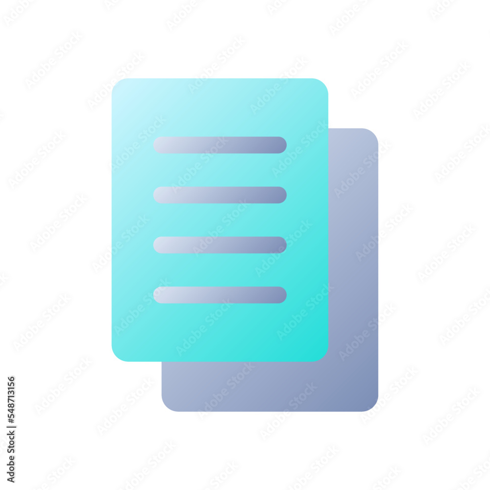 Copy flat gradient two-color ui icon. Duplicate document. Translator feature. Save to cache. Simple filled pictogram. GUI, UX design for mobile application. Vector isolated RGB illustration Copy flat gradient two-color ui icon. Duplicate document. Translator feature. Save to cache. Simple filled pictogram. GUI, UX design for mobile application. Vector isolated RGB illustration