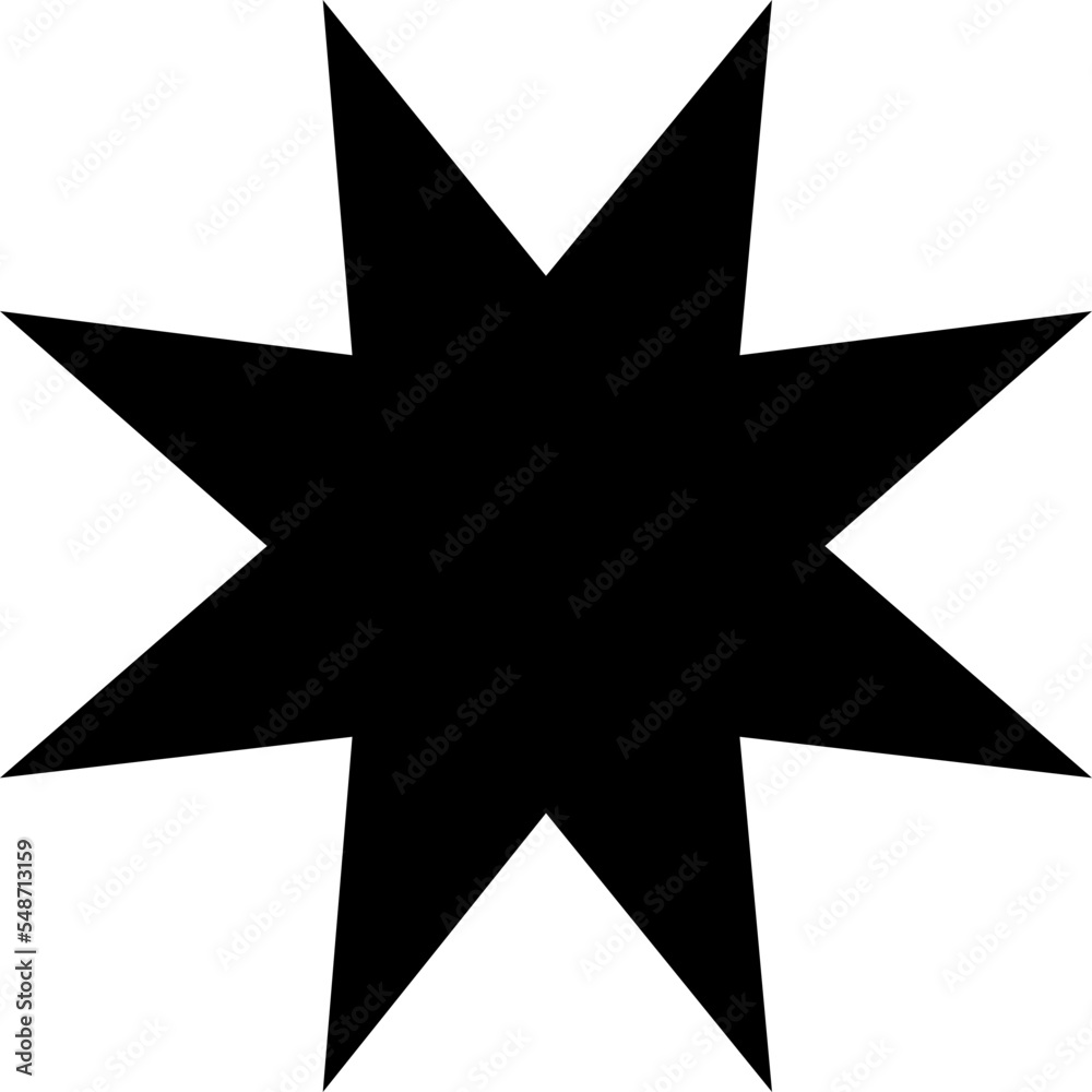 Star Icon design geometry Star Icon design geometry