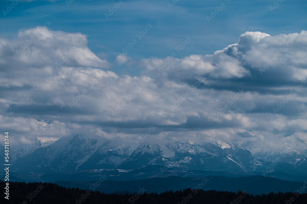 the Tatra Mountains