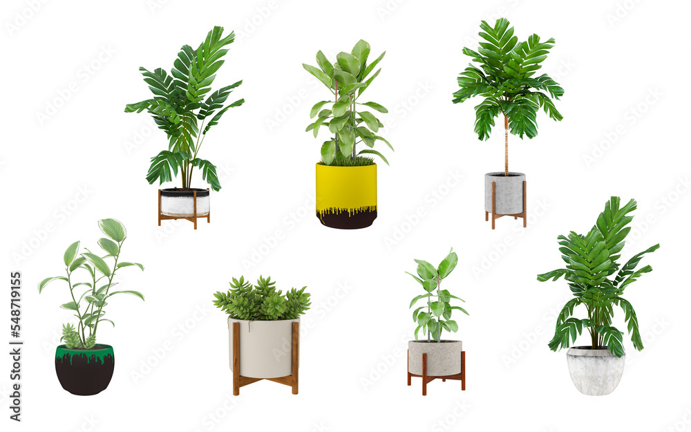 Plant 3d rendering Plant 3d rendering