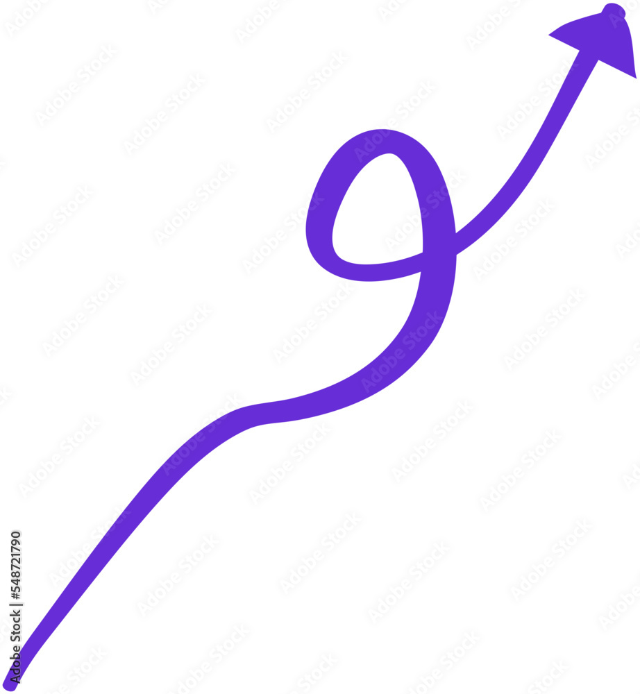 Line Arrow Hand draw Editable Line Arrow Hand draw Editable