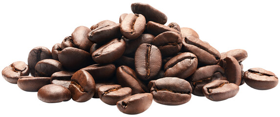 Ingelijste posters Bibliotheek Group of coffee beans  © phive2015