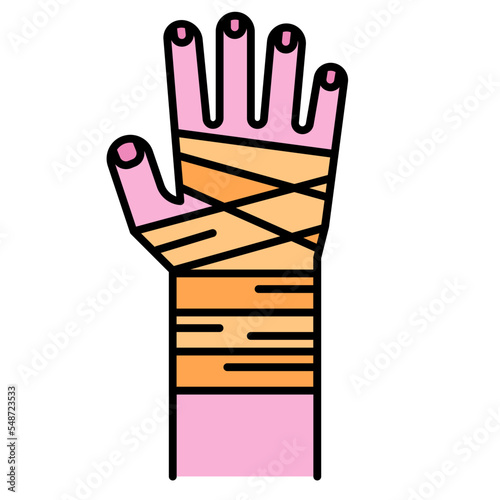 hand bandage icon