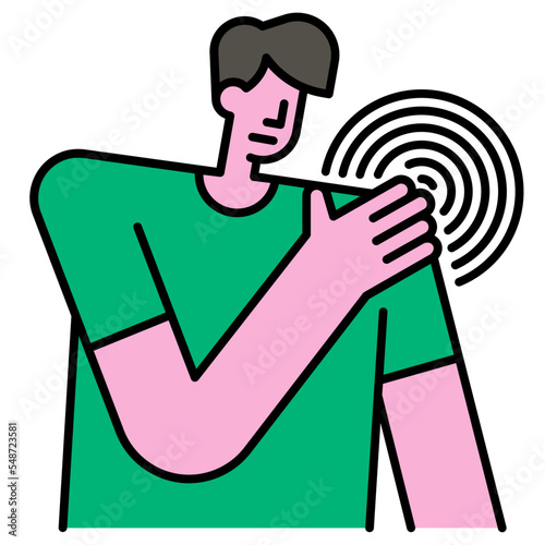 shoulder pain icon