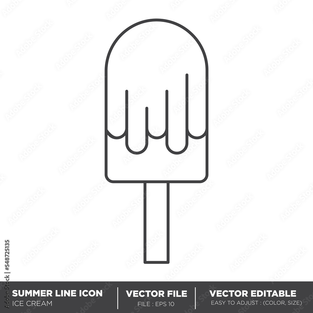 Ice cream icon vector illustration - Eps 10 Ice cream icon vector illustration - Eps 10