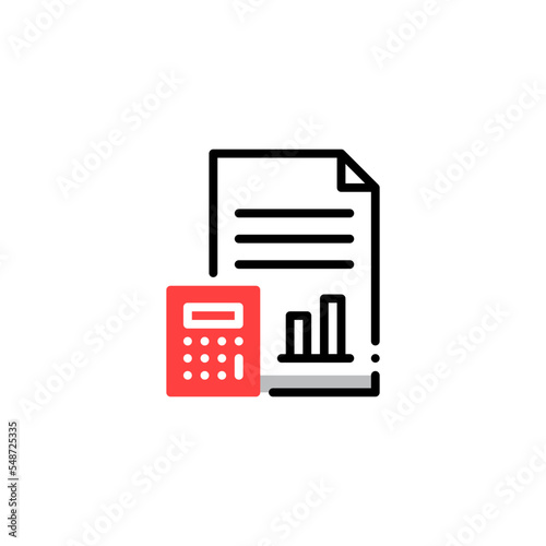 financial report icon