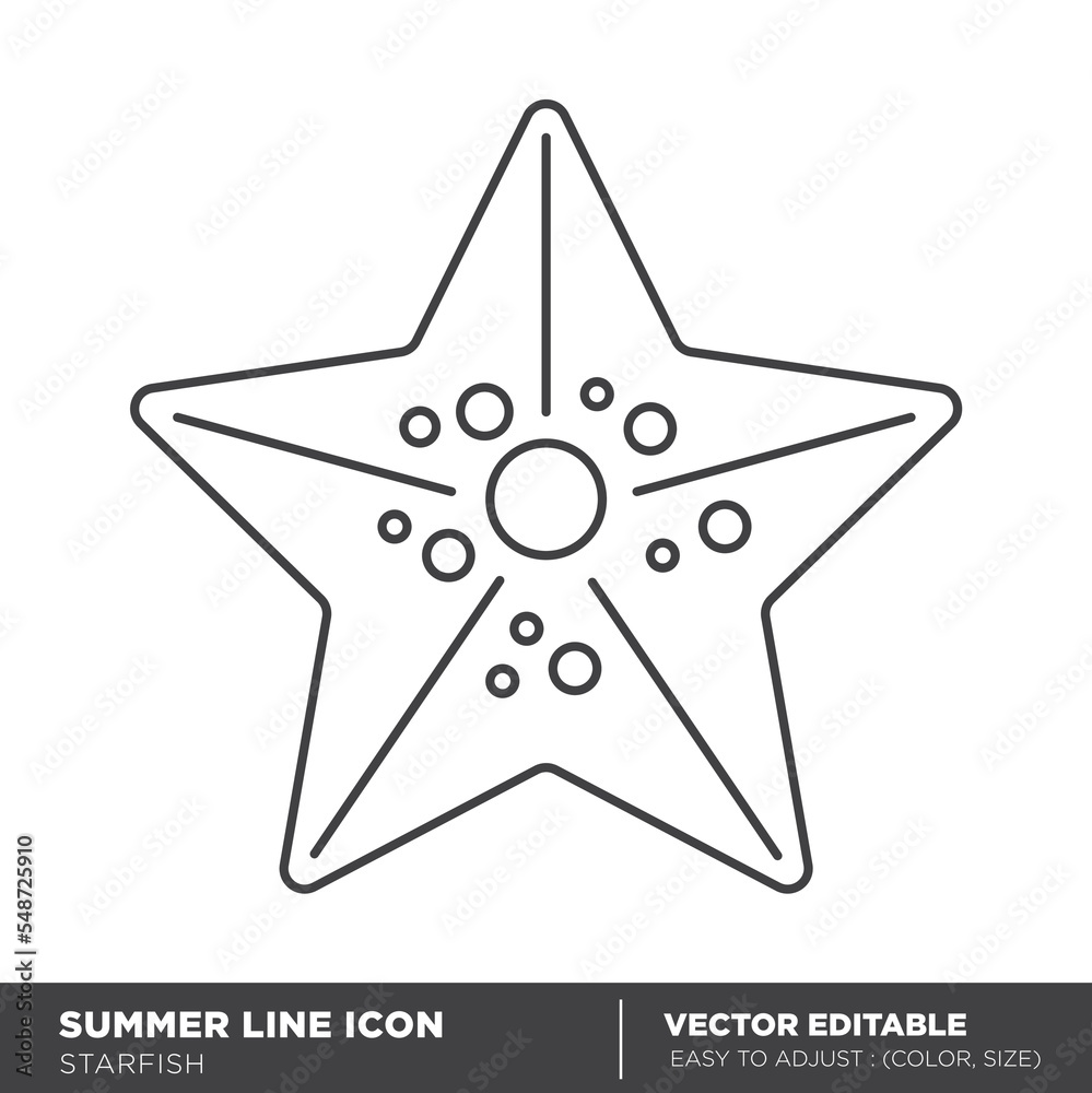 Starfish icon vector illustration - Eps 10 Starfish icon vector illustration - Eps 10