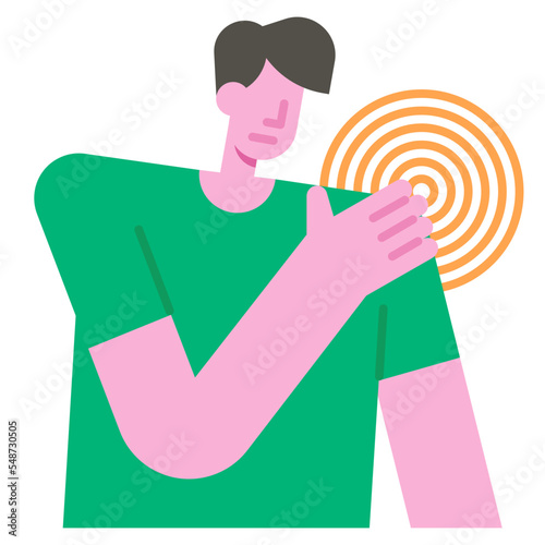 shoulder pain icon
