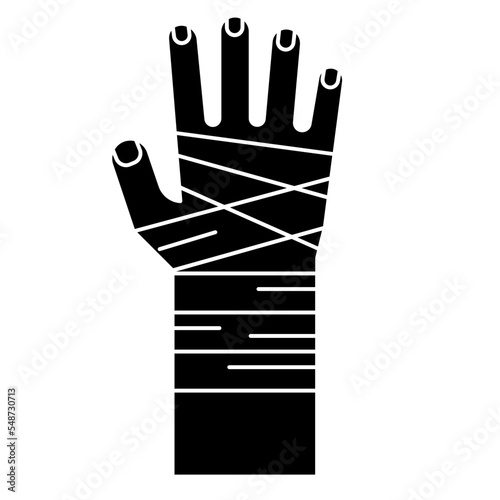 hand bandage icon