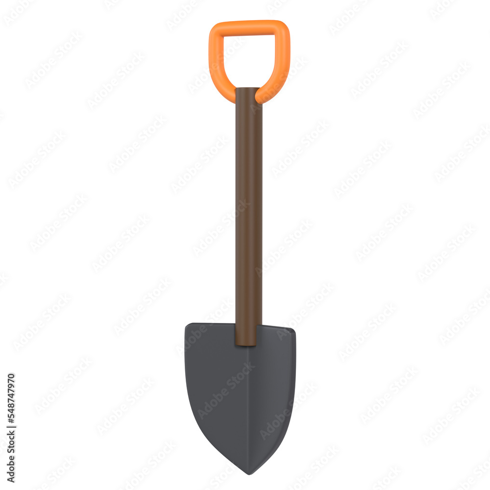 Shovel 3D icon