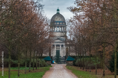 Dessau Mausoleum im Winter