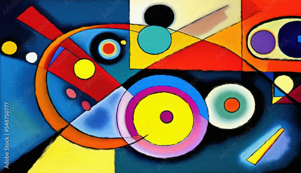 Digital painting abstract art in cubism style, graphic drawing expressionism artwork, fashionable template for design Digital painting abstract art in cubism style, graphic drawing expressionism artwork, fashionable template for design