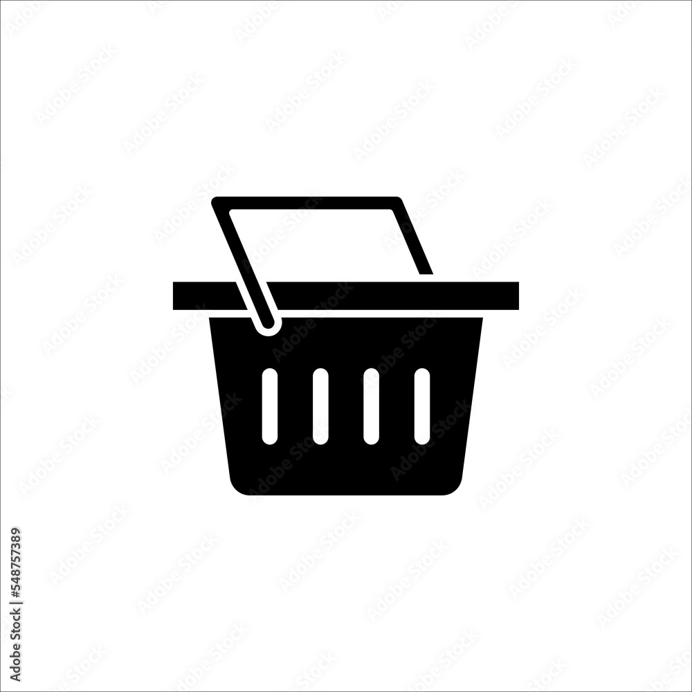 Laundry basket icon. sign for mobile concept and web design. vector illustration on white background Laundry basket icon. sign for mobile concept and web design. vector illustration on white background