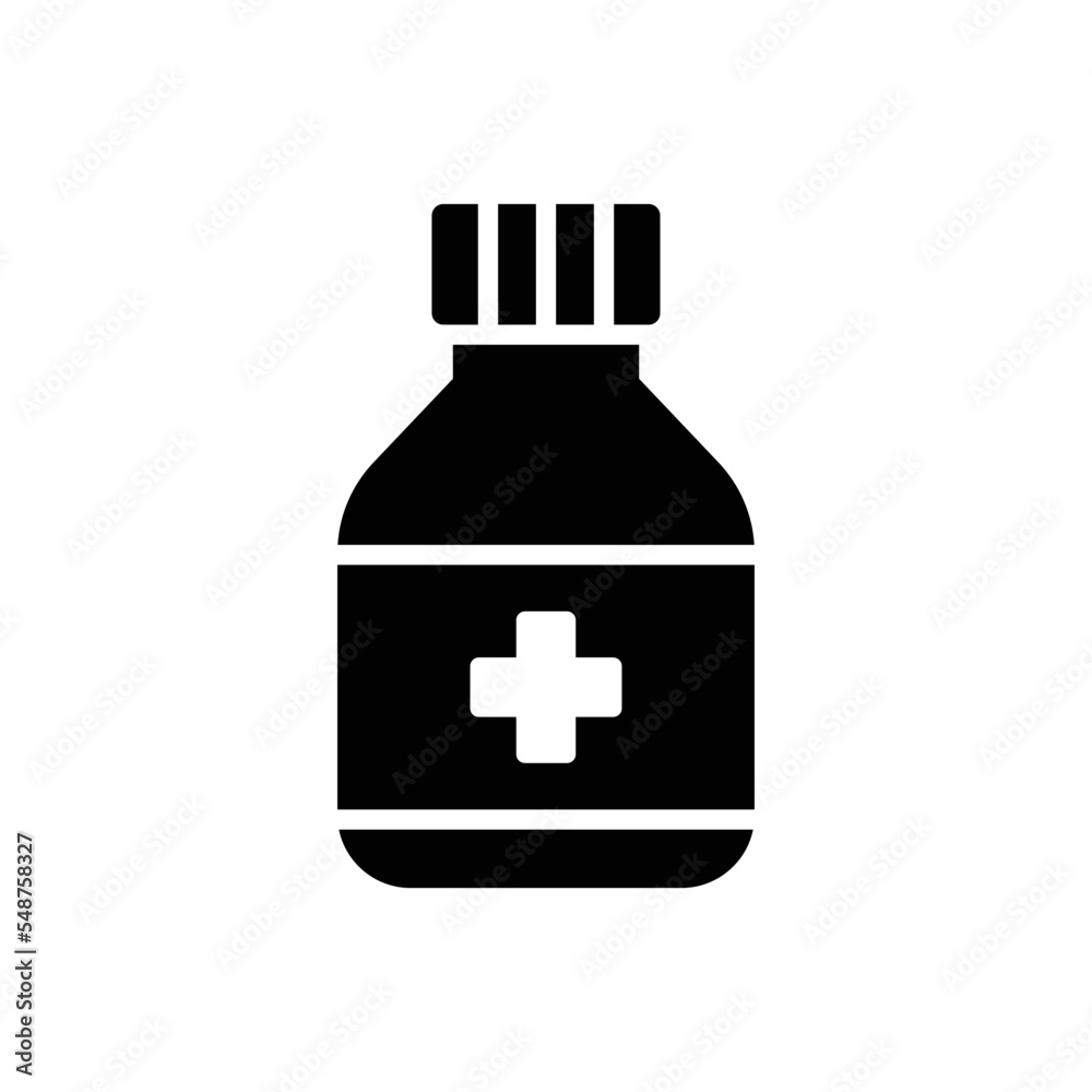 medicine bottle icon vector design simple and clean medicine bottle icon vector design simple and clean