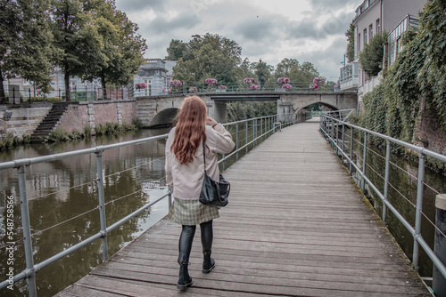 Fényképezés The beautiful, underrated city of Mechelen in Belgium with stunning architecture