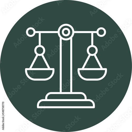 Justice Scale Icon