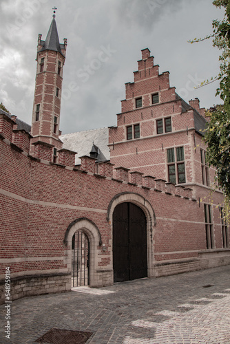 The beautiful, underrated city of Mechelen in Belgium with stunning architecture.  photo