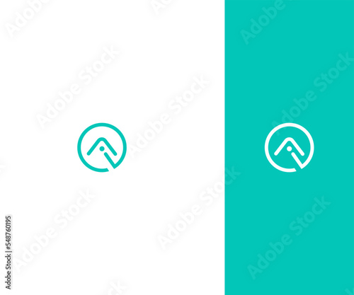 AI, IA Letter Logo Vector Template Abstract Monogram Symbol . Usable for Business sport, technology, fashion, digital And future creative logo