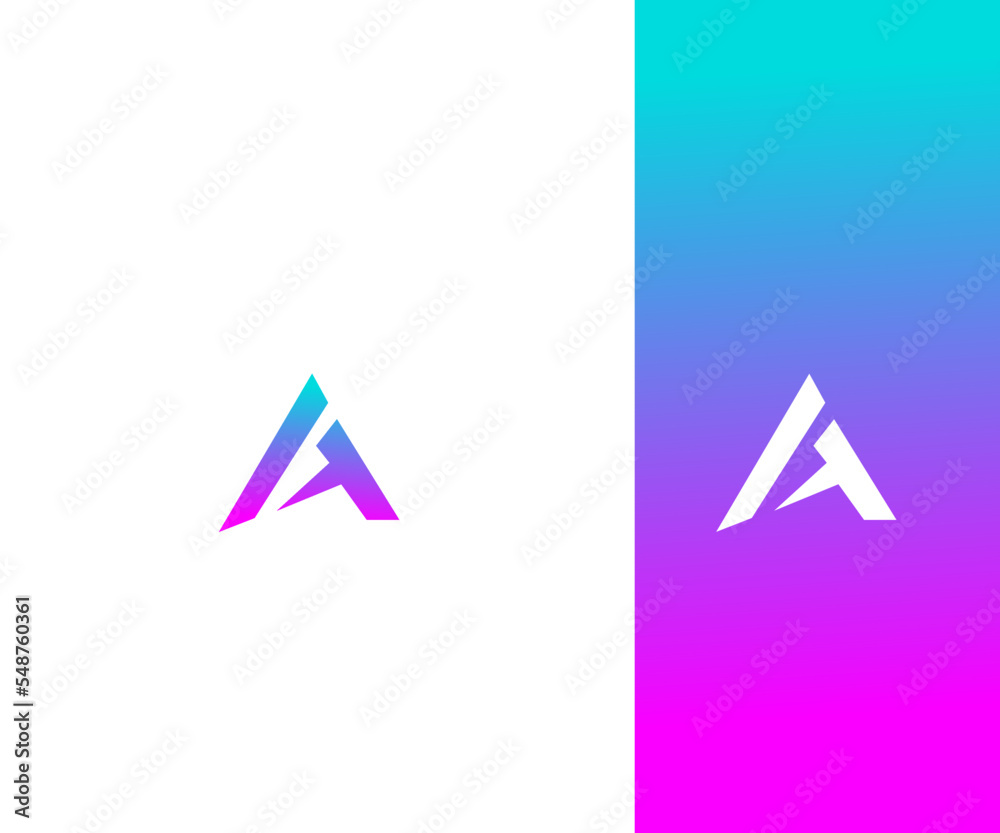 AT, TA Letter Logo Vector Template Abstract Monogram Symbol . Usable for Business sport, technology, fashion, digital And future creative logo