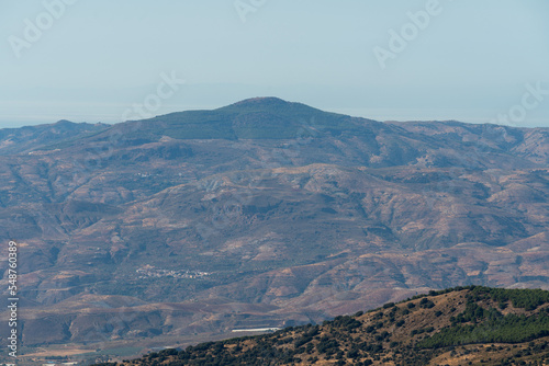 Alpujarra mountain in the south of Granada