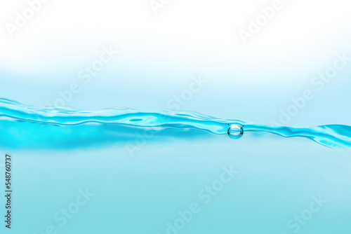 blurred water wave for background
