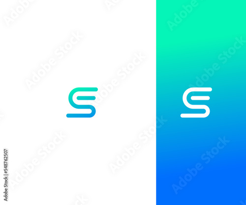 ES, SE Letter Logo Vector Template Abstract Monogram Symbol . Usable for Business sport, technology, fashion, digital And future creative logo