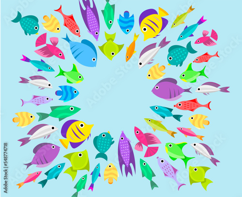 Foto Variedad de peces