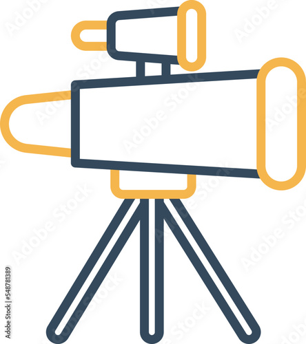  TelescopeVector Icon which is suitable for commercial work and easily modify or edit it