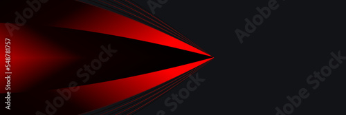 Free Download Abstract red wave curve smooth on black design modern background illustration - GFXLoad
