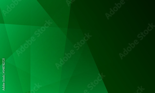 Minimal green geometric background. green gradient background, modern cover design, poster and advertising concept vector.