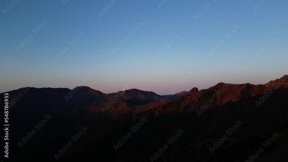 日の出　瓶ヶ森　ドローン空撮