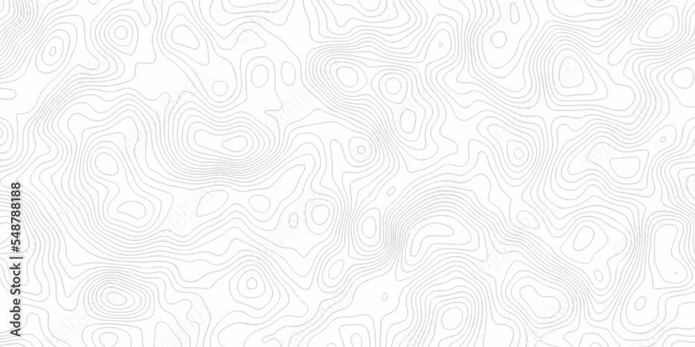 Abstract background vector and topographic patter line map background. silver line topography maount map contour background, geographic grid. Abstract vector illustration.