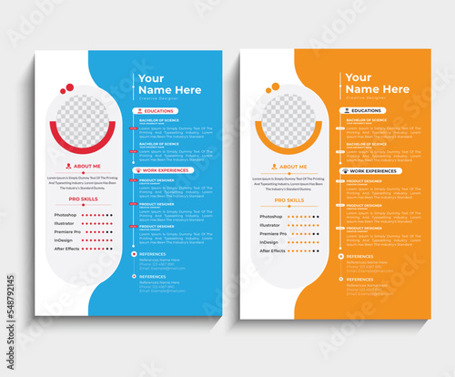 creative resume template