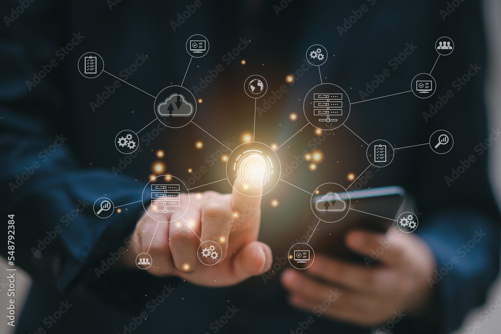 New technology bigdata and business process strategy, automate operation, customer service management, cloud computing, smart industry.Digital transformation change management, internet of things.
