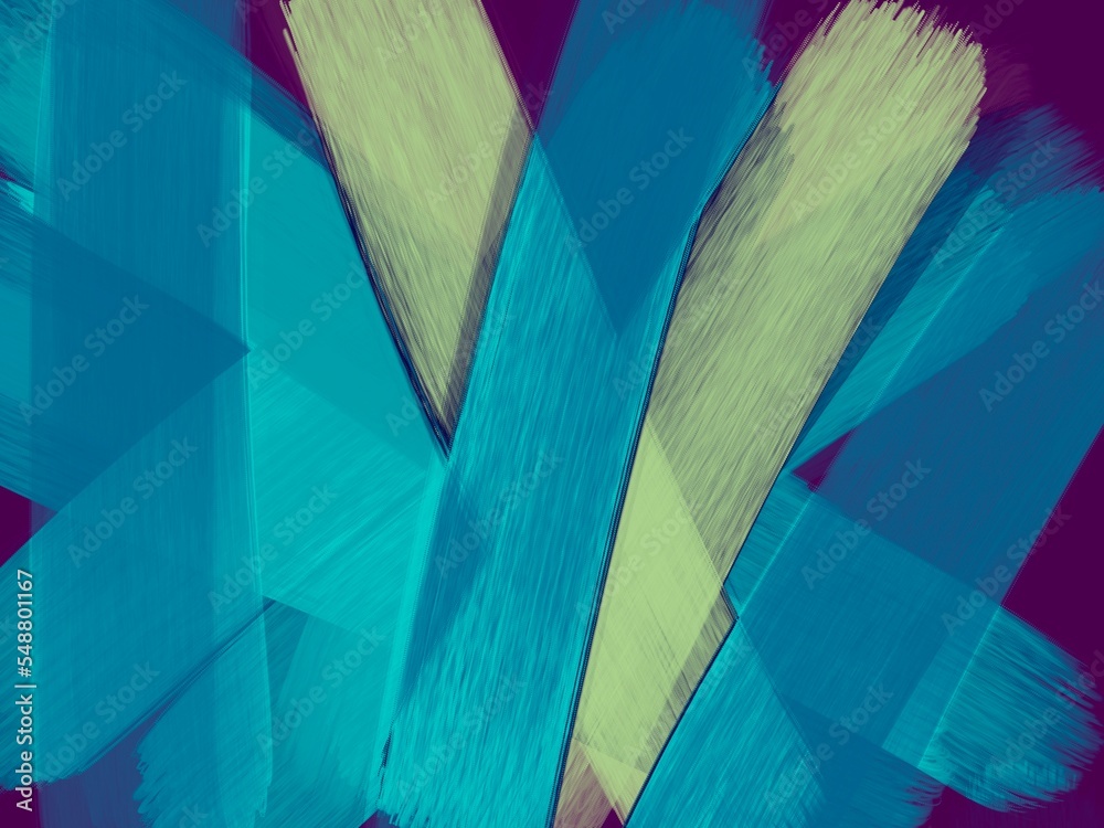 Obraz premium Acrylic paint brushes background