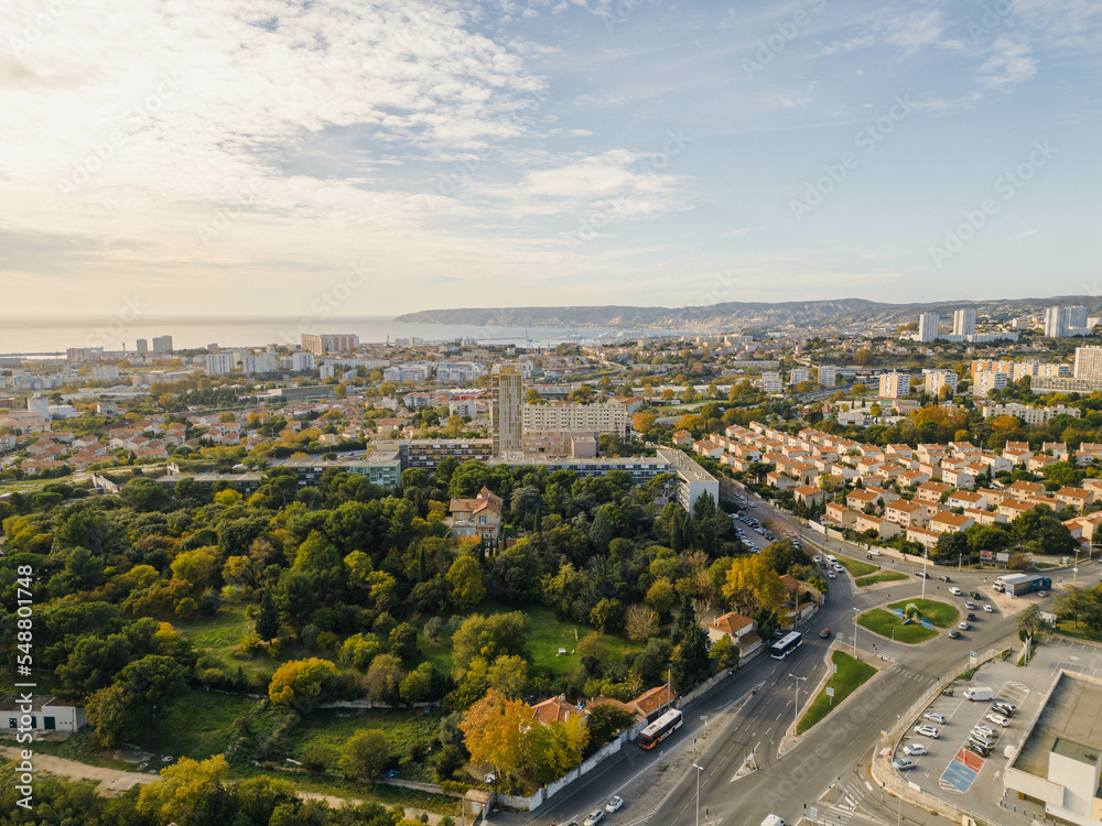 Fototapeta premium Nord de Marseille