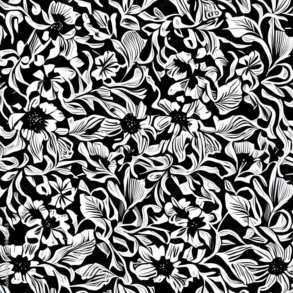 Seamless floral background Seamless floral background