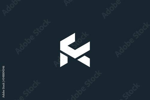 Abstract RC, CR, R, C Letters Logo Initial Based Monogram Icon Vector.