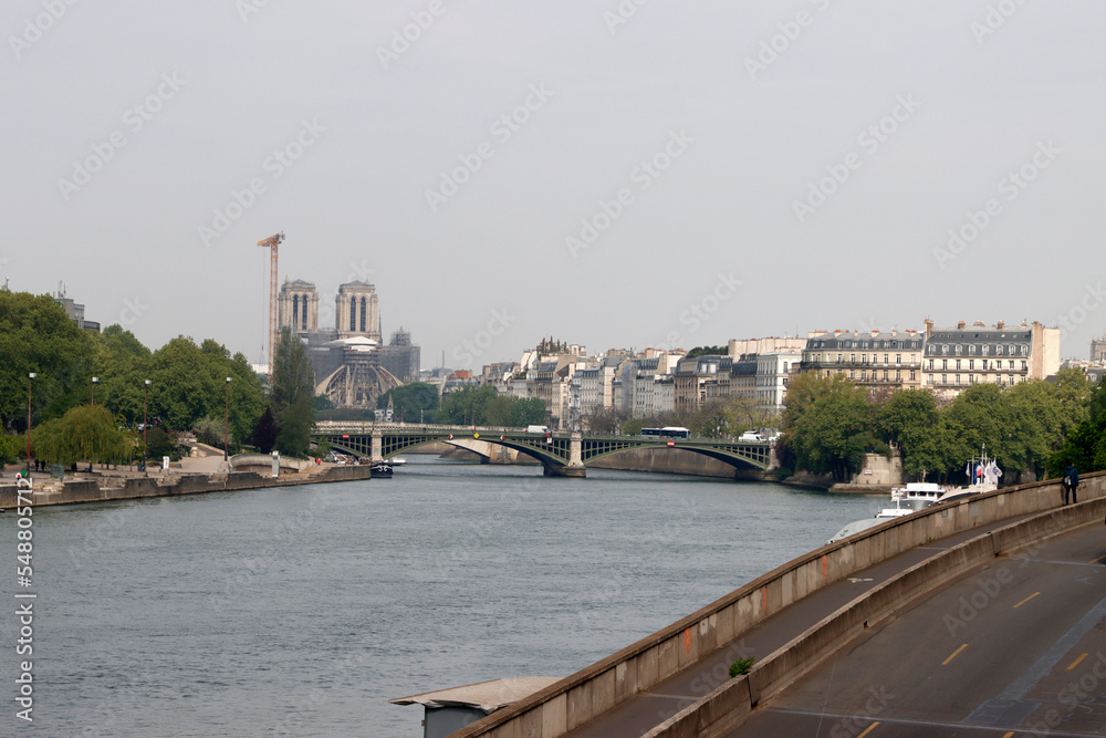 View of the river seine, Paris