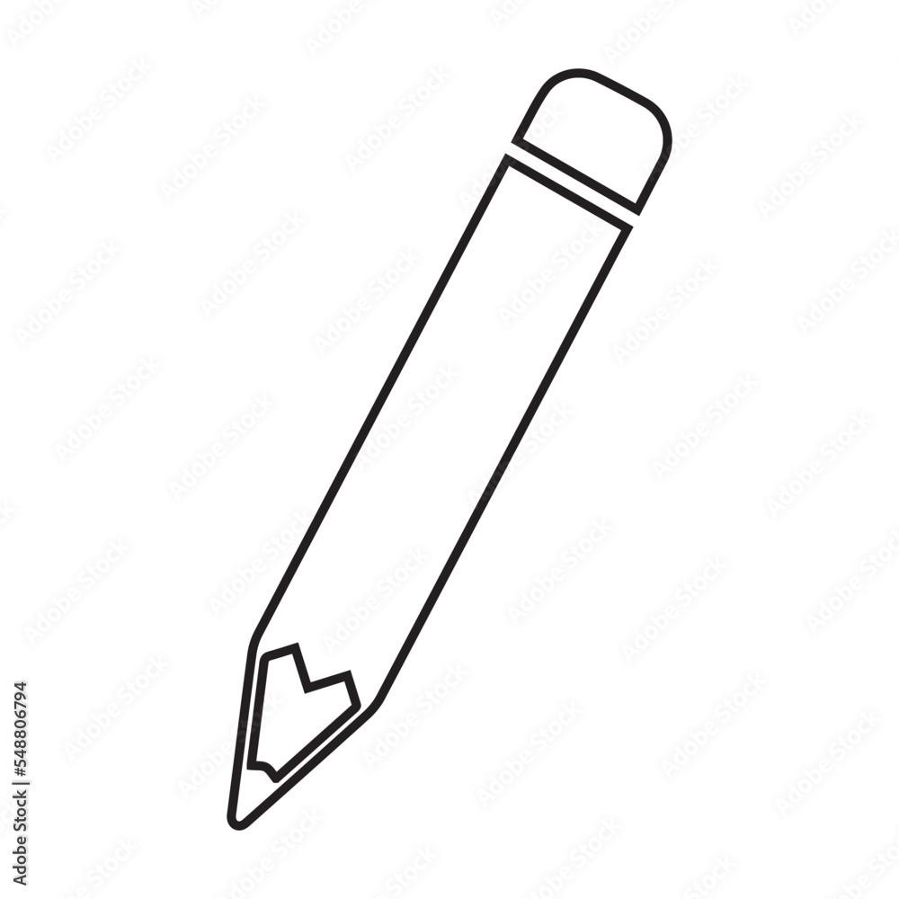 Fototapeta premium Pencil, edit, write icon